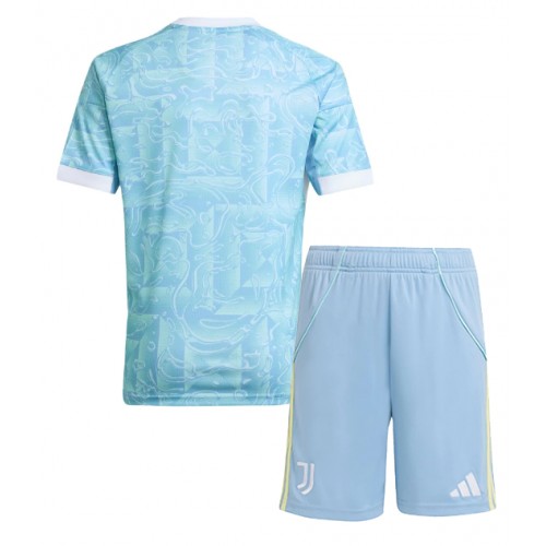 Juventus Gostujuci Dres za Dječji 2025-26 Kratak Rukavima (+ kratke hlače)